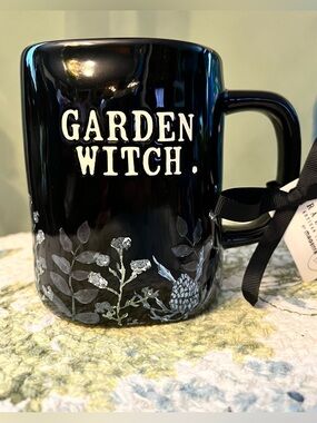 Rae Dunn Garden Witch Mug